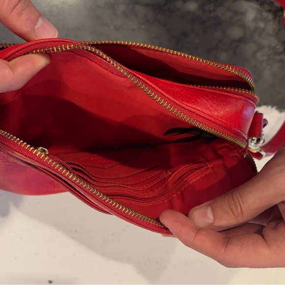 FOSSIL RED cross Body Bag - Picture 4 of 6